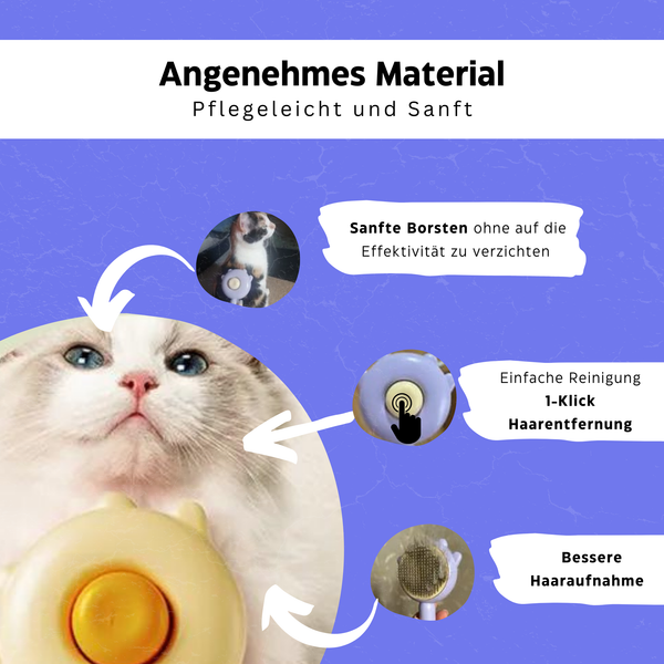 Katzenfellbürste - Fellminator® von Kleine Katze™