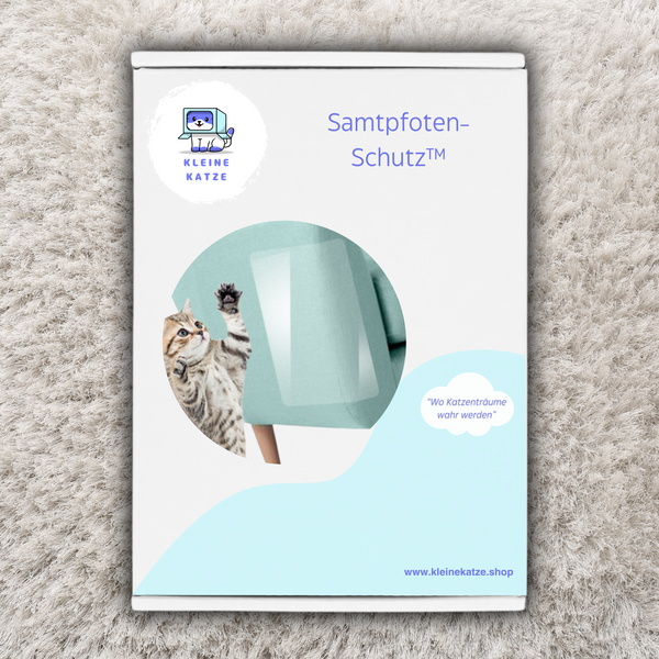 Transparenter Kratzschutz für Katzen - Samtpfoten Schutz® von KleineKatze™